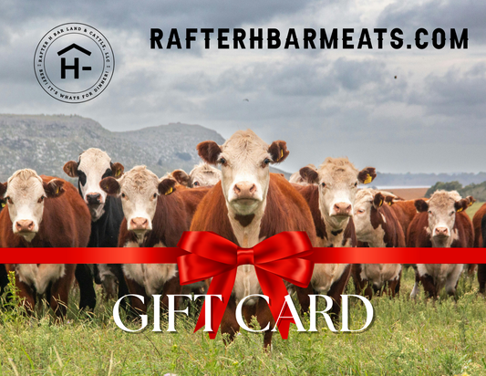 Rafter H Bar Meats Gift Card