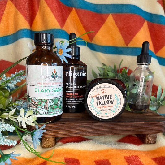 Native Face Tallow- Blue Lotus & Sage