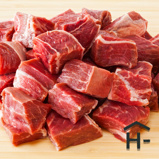 stew meat rafter h bar meat